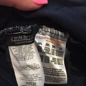 Maternity citizen of humanity jeans